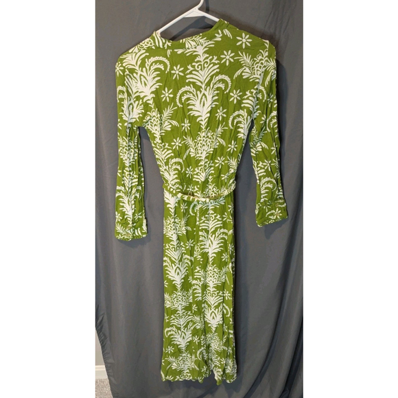 Zara Woman's Small Greena And White Dress - Picture 2 of 5